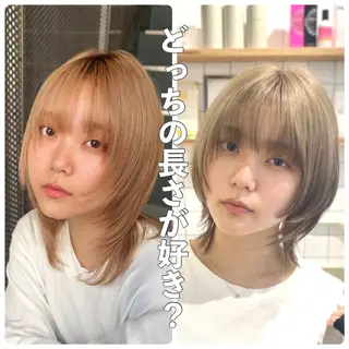 ショート カラー SALOWIN新宿三丁目【サロウィン】所属・レイヤー🔶髪質改善 🔶透明感カラー青木のヘアスタイル