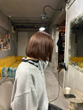 ミディアム カラー お任せヘア☘️☘️ 及川渚のヘアスタイル