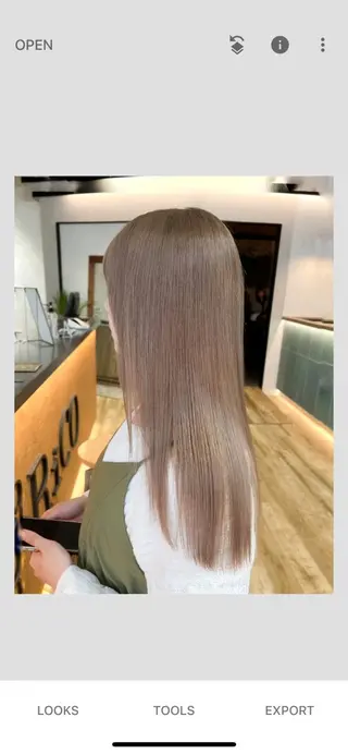 ロング 韓国レイヤー/透明感 ♡YUUNAのヘアスタイル