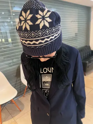 ロング カラー リリカ🐈‍⬛ブリー チカラー/上永谷のヘアスタイル