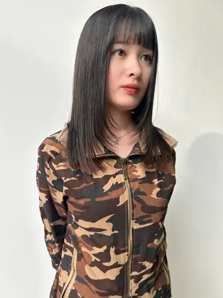 ミディアム rocks by Mag所属・勝野 夏希のヘアスタイル