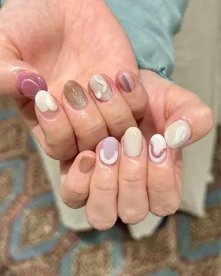 ネイル 💙0203 munimusanのネイルデザイン