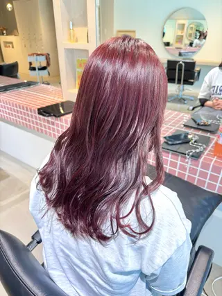 ロング カラー eto所属・髪質改善スペシャリス ト長尾勇弥/梅田中津のヘアスタイル