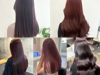 セミロング カラー スワイプするのちょっ と待った艶髪/透明感のヘアスタイル