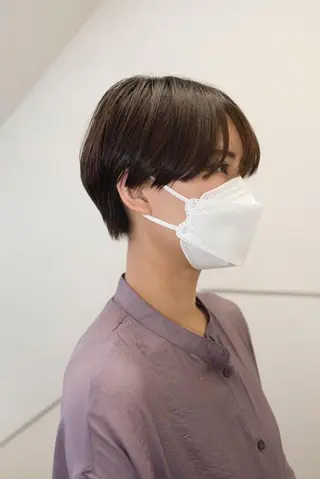 ショート カラー 千葉 慎也のヘアスタイル