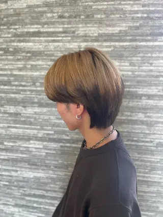 メンズ MEN'S SALON Cyf千葉所属・韓国ヘア/ センター パート/Yuyaのヘアスタイル