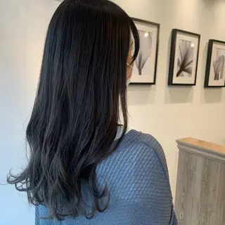 ロング カラー 🍏Rio🍏 Color☆*。のヘアスタイル