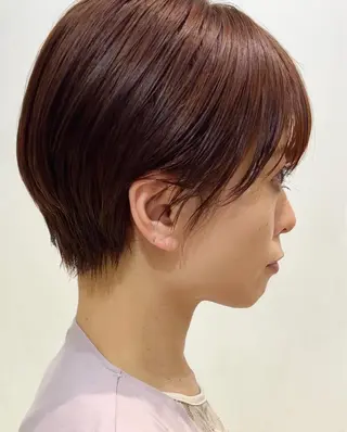 ショート カラー LucksiMie 銀座店所属・【韓国 レイヤー 髪質改善✨】かずのヘアスタイル