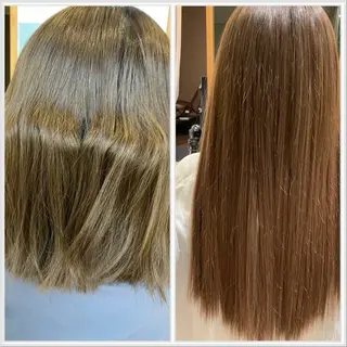 ミディアム エクステブリーチ矯正 griFFicaのヘアスタイル