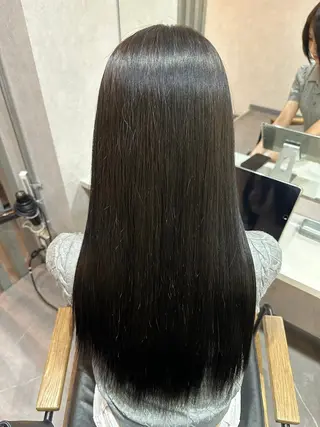 ロング カラー 京都駅/透明感カラー /髪質改善/岩崎拓郎のヘアスタイル