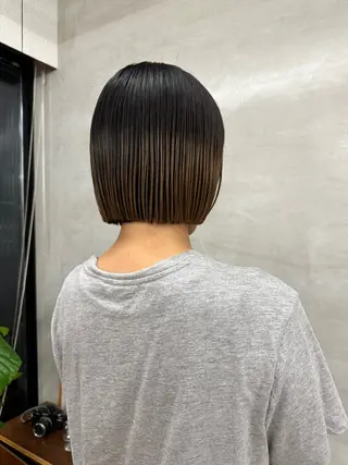 ミディアム nalu.所属・前山 七海のヘアスタイル