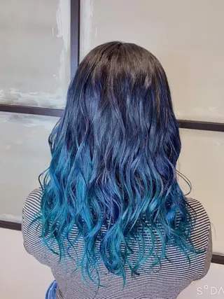 セミロング 高橋 大治のヘアスタイル