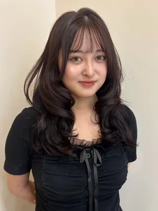セミロング Gigi Interpark所属・Gigi Misaki/鶴田のヘアスタイル