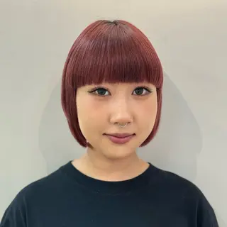 ショート ハイトーン/ネイル /ミウ 🌺❤︎のネイルデザイン