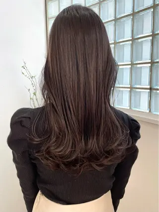 ロング カラー ヘアアレンジ JIEN 🌷 sakuraのヘアスタイル