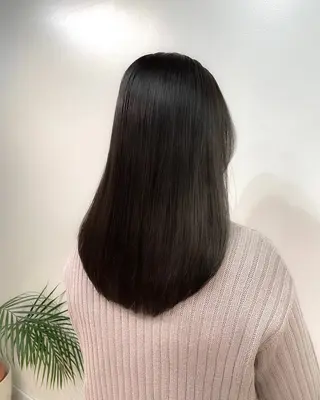 ミディアム 髪質改善/艶カラー 🤍mizueのヘアスタイル