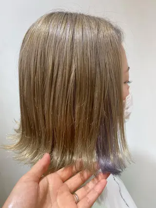 ミディアム 福元友梨 ディレクター✂️のヘアスタイル