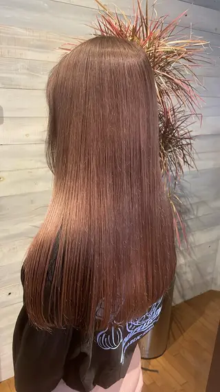 ロング カラー lift by mag所属・ユナ ナチュラル／透明感のヘアスタイル