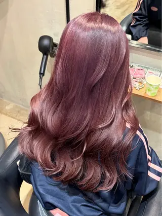 ロング カラー みわ/博多 ブリーチ/メンズヘアのヘアスタイル