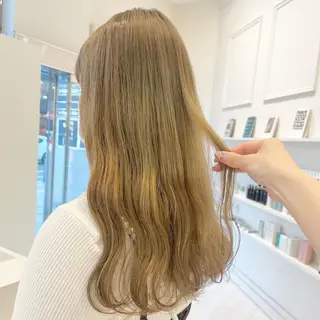 ロング カラー GOODDAY ヘアサロンのヘアスタイル