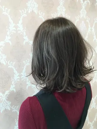 ミディアム カラー graxi'    グラシー所属・ブリーチ/ハイトーン SERINAのヘアスタイル