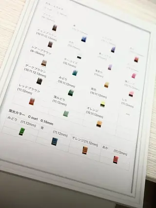 マツエク・マツパ gratia eyelash&nail所属・gratia みきのマツエク・マツパデザイン