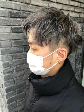 カラー メンズ 佐伯 凌太郎のヘアスタイル