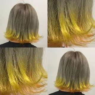 ショート ハイトーン💫 エクステ💫maiのヘアスタイル