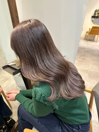 ロング カラー ayaka♡ 柔らかカラーのヘアスタイル