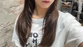 ロング 大木 唯月のヘアスタイル