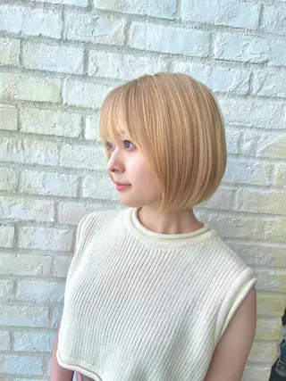 ショート ショート白髪染め無料 ／河瀬謙介のヘアスタイル