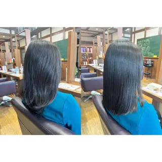 ミディアム パーマ topstylist 野口　雅のヘアスタイル