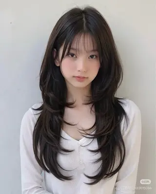 ロング GLanz 朱蒙のヘアスタイル