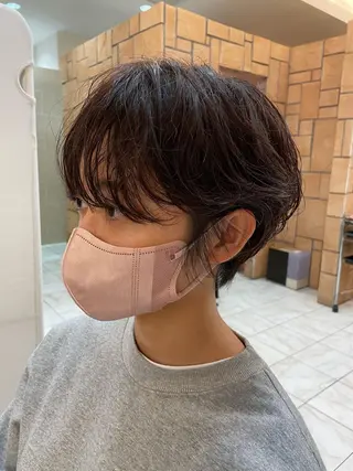 ショート ⭐️透け感カラー /齊藤容史⭐️のヘアスタイル