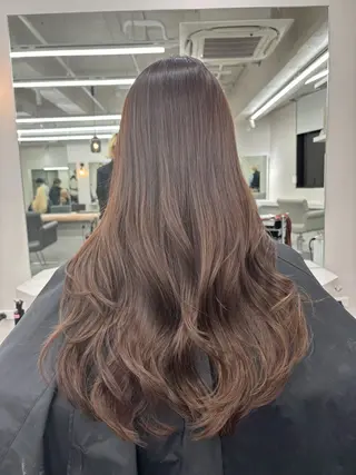 ロング カラー ヘアアレンジ ONYX【オニキス】所属・韓国レイヤーカット/ 髪質改善/郷家拓斗のヘアスタイル