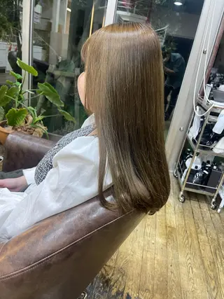 ロング 山本 京介のヘアスタイル