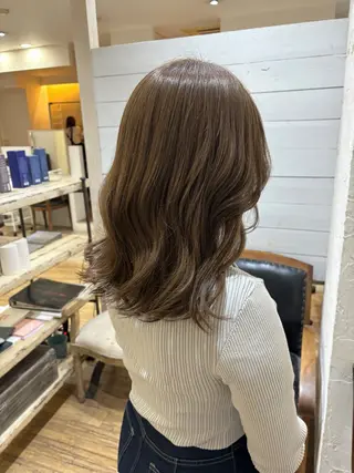 カラー Defi所属・戸島 里帆 カラーモデル🌼.*のヘアスタイル