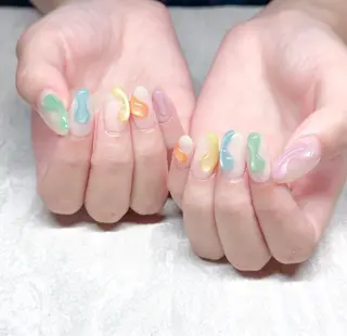 ネイル ジョリフィーユ 中出のネイルデザイン