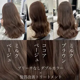 ロング カラー 大人っぽベージュ🤍 当日予約◎ヒロトのヘアスタイル