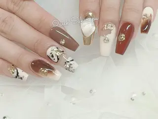 ロング Quick Sukarupu 高田馬場店所属・Quick Sukarupuのネイルデザイン