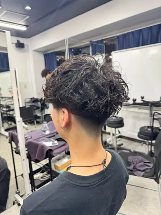 パーマ メンズ パーマ特化 まなるのヘアスタイル