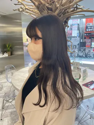 ロング カラー 🧁はるひ/ ZEST八王子🟡のヘアスタイル