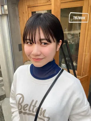 ショート カラー BRUNTJET所属・MAEDA MADOKAのヘアスタイル