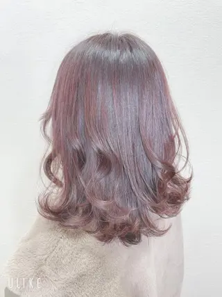 セミロング カラー ❣️モードケイズ塚口 和田一将のヘアスタイル