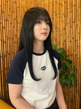 ロング 木下 寧々のヘアスタイル