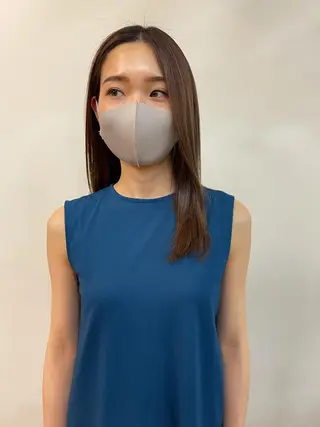 セミロング 田中 碧のヘアスタイル