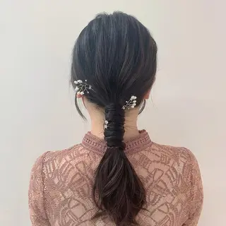 ヘアアレンジ 🩶ヘアセット Ayaha🩶のヘアスタイル