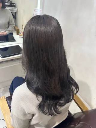 カラー 艶髪ストレート /Riko🐰のヘアスタイル