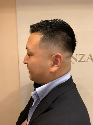 ショート メンズ 銀座 関のヘアスタイル