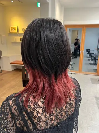 セミロング 無料カットモデル‪✨ ✂️Nanami🌷のヘアスタイル